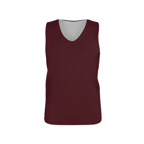 Badger Sport Youth Reversible Mesh Tank (A00118-027203), Color 'Cardinal/White'